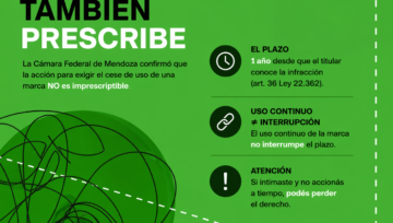 Prescripción en acciones marcarias: fallo favorable a nuestro cliente.